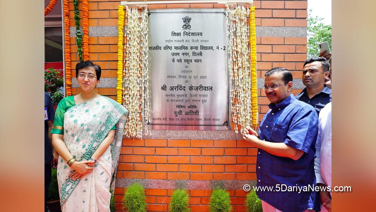 Arvind Kejriwal, AAP, Aam Aadmi Party, Delhi Chief Minister Arvind Kejriwal, Education Minister Atishi