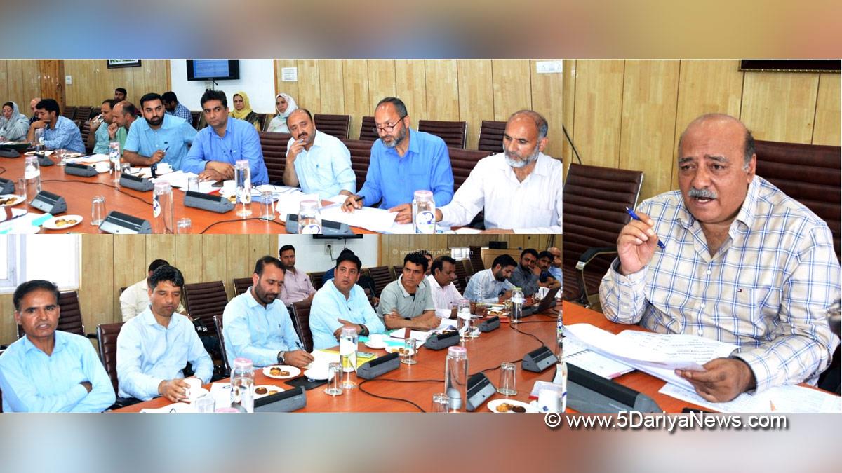Sheikh Fayaz Ahmad, Commissioner Secretary Floriculture Gardens & Parks, Jammu, Srinagar, Kashmir, Jammu And Kashmir, Jammu & Kashmir