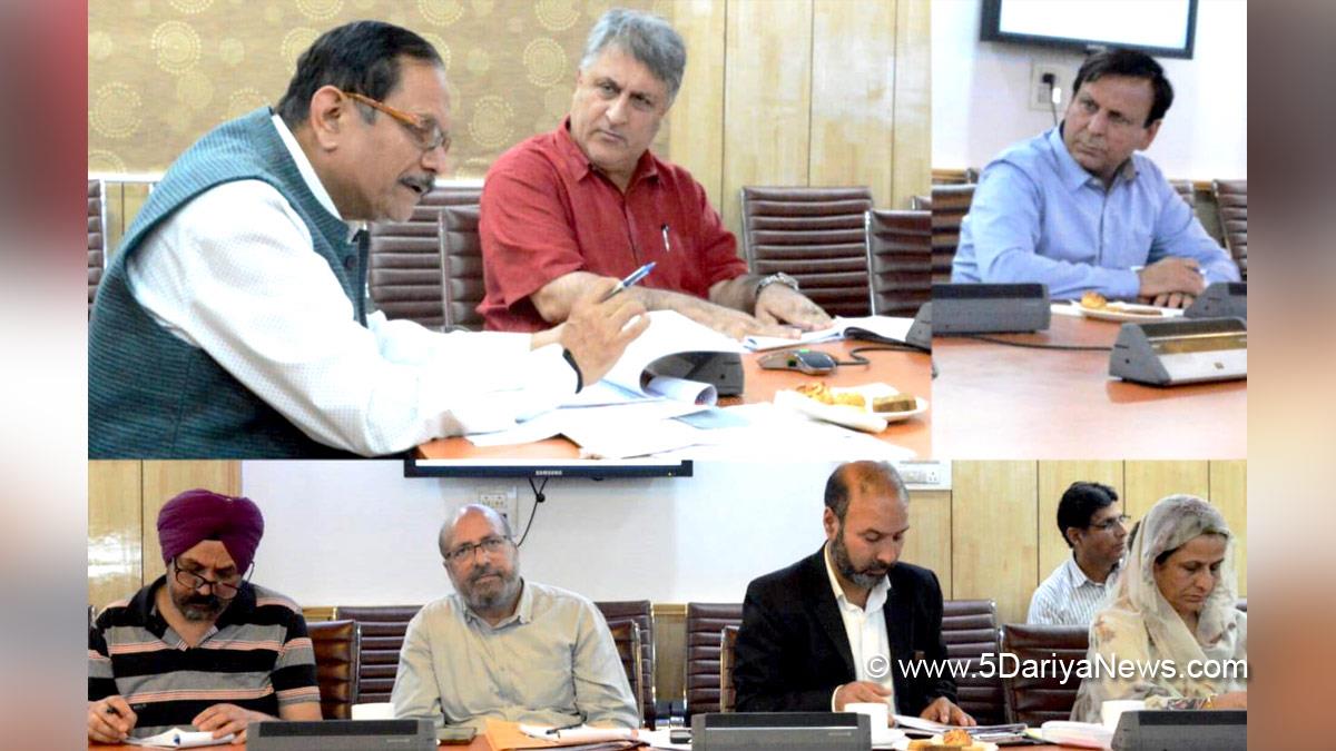 Rajiv Rai Bhatnagar, Rajeev Rai Bhatnagar, Advisor to Lieutenant Governor, Srinagar, Kashmir, Jammu And Kashmir, Jammu & Kashmir, Principal Secretary Skill Development Department, SDD, Dr. Asgar Hassan Samoon, Dr Asgar Hassan Samoon