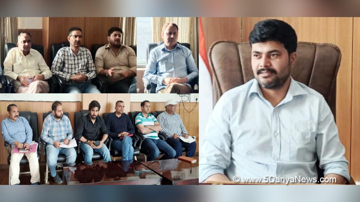 Kishtwar, DDC Kishtwar, District Development Commissioner Kishtwar, Dr. Devansh Yadav, Kashmir, Jammu And Kashmir, Jammu & Kashmir, District Administration Kishtwar, Inderjeet Singh Parihar