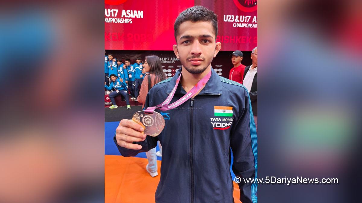 Sports News, U 17 Asian Wrestling Championships, Ankush