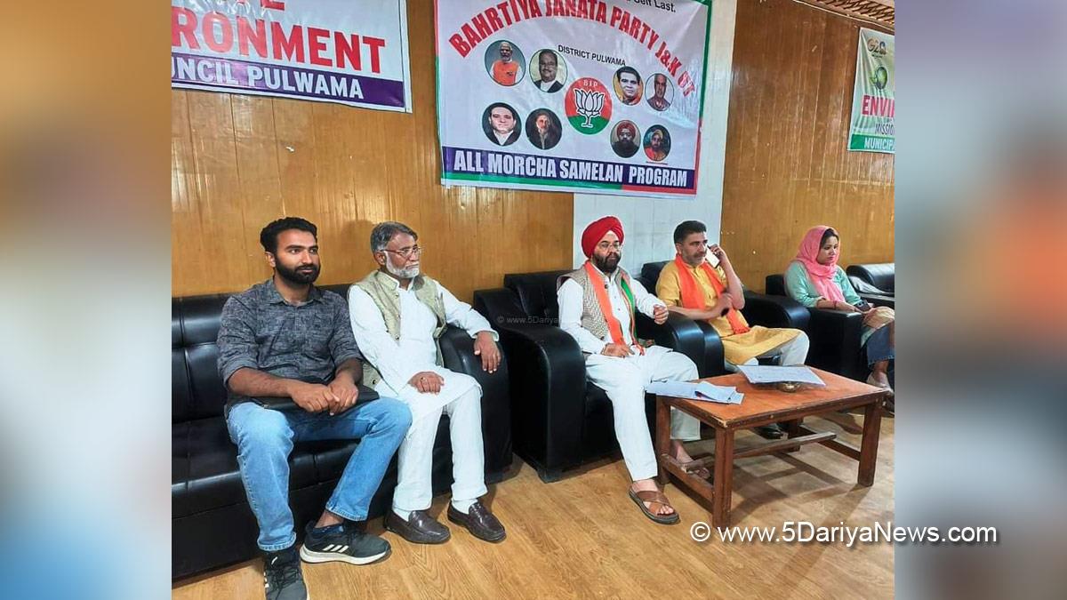 Sunil Sharma, General Secretary & Ex-Minister J&K BJP, Kashmir , Jammu And Kashmir , Jammu & Kashmir , Jammu , Bharatiya Janata Party , BJP , BJP J&K