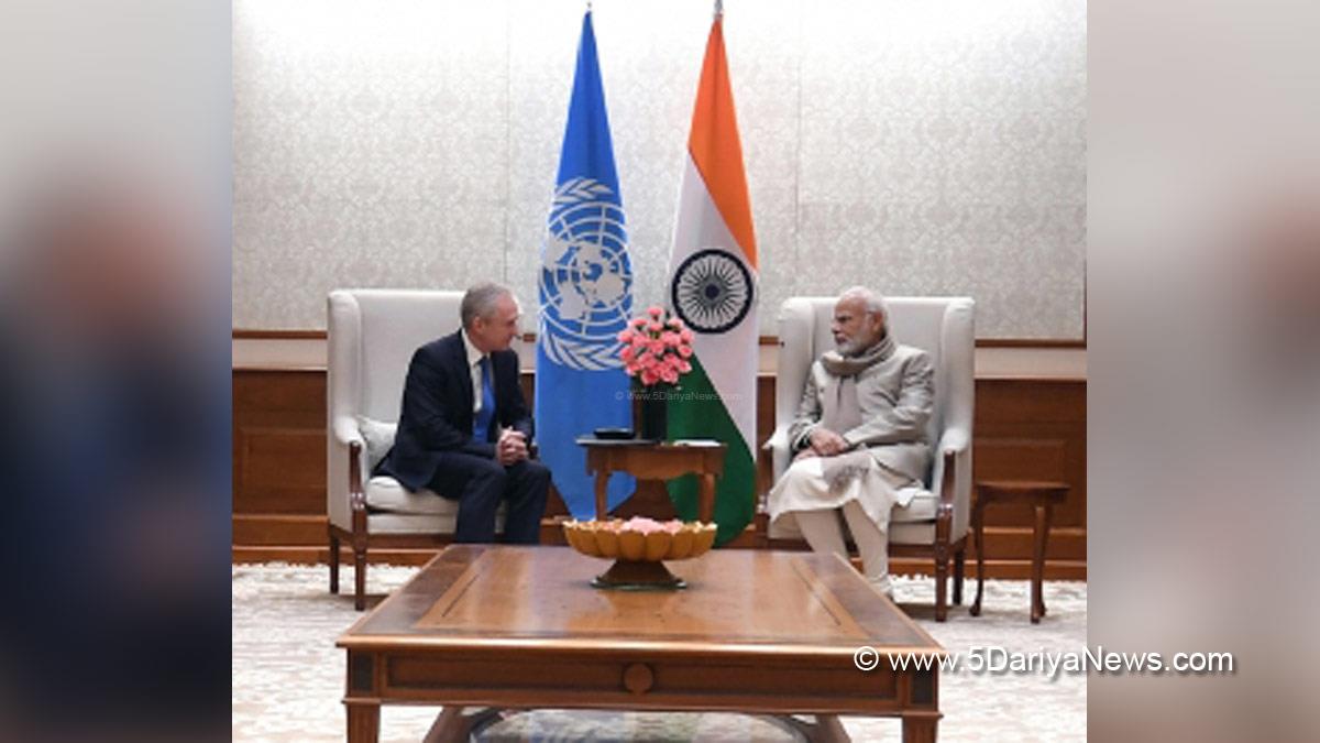 Narendra Modi, Modi, BJP, Bharatiya Janata Party, Prime Minister of India, Prime Minister, Narendra Damodardas Modi, UN General Assembly, UNGA, President Csaba Korosi 
