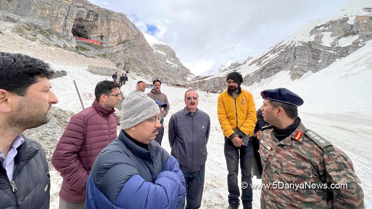 JK Admin, Ganderbal, Dr. Mandeep Bandari, Kashmir, Jammu And Kashmir, Jammu & Kashmir, District Administration Ganderbal, Shri Amarnath Ji Yatra, Shri Amarnathji Yatra 2023, Amarnathji Yatra, Amarnathji Yatra 2023, Shri Amarnath Ji Pilgrimage, Shri Amarnathji Shrine Board, SASB, SANJY-2023