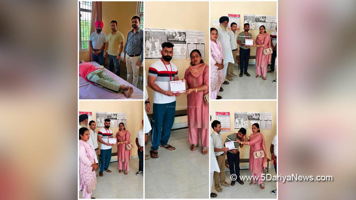 Health, Dr. Neelam, Senior Medical Officer Batala, Batala, Blood Camp, Blood Donation Camp Batala