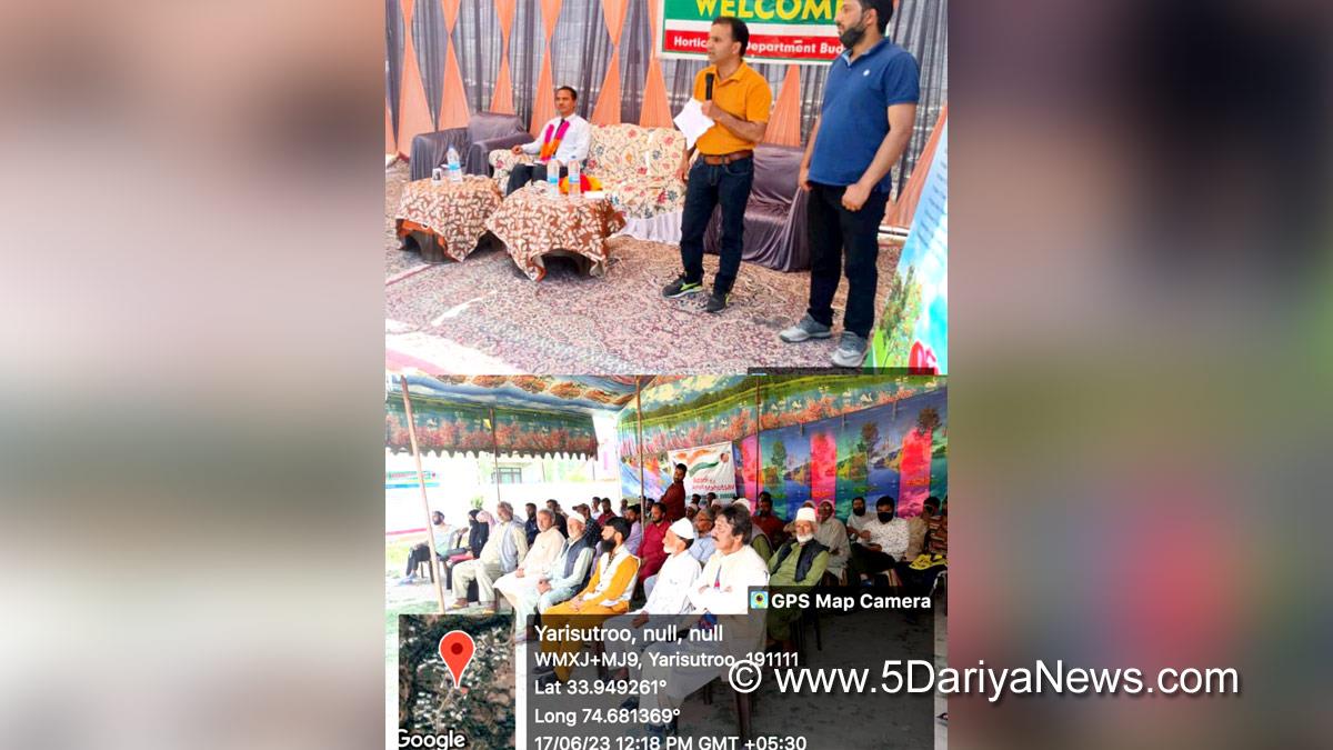 Horticulture, Horticulture Department, Director Horticulture Jammu, Dr. M Iqbal Baba, Jammu, Kashmir, Jammu And Kashmir, Jammu & Kashmir