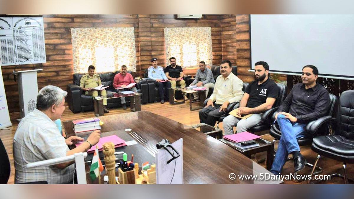 Doda, Deputy Commissioner Doda, Vishesh Paul Mahajan, Jammu, Kashmir, Jammu And Kashmir, Jammu & Kashmir, District Administration Doda, Regional Transport Authority, RTA