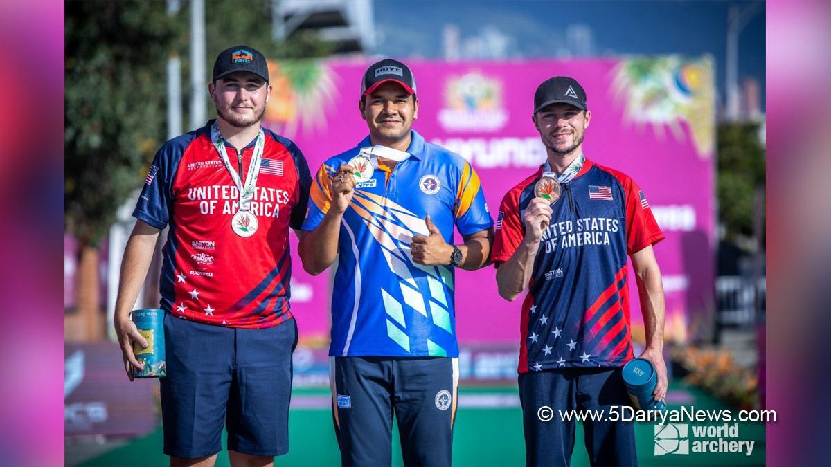 Sports News , Archery World Cup 2023 , Abhishek Verma , Ojas Pravin Deotale , Prathamesh Jawkar