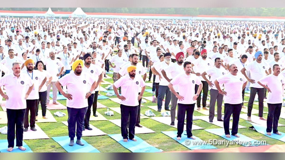 Punjab, Balkar Singh, Dr Balbir Singh, Bhram Shankar Jimpa, Raghav Chadha, Sushil Kumar Rinku, CM Di Yogshala