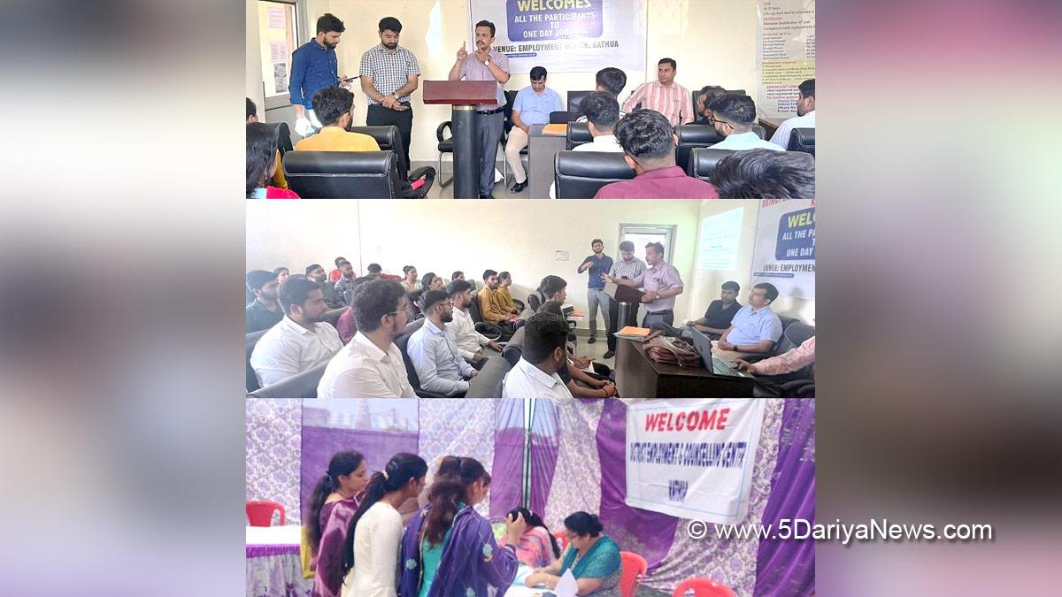 Kathua, Assistant Director Employment Naresh kumar, Kashmir, Jammu And Kashmir, Jammu & Kashmir, District Administration Kathua, Tejeswini, Mumkin