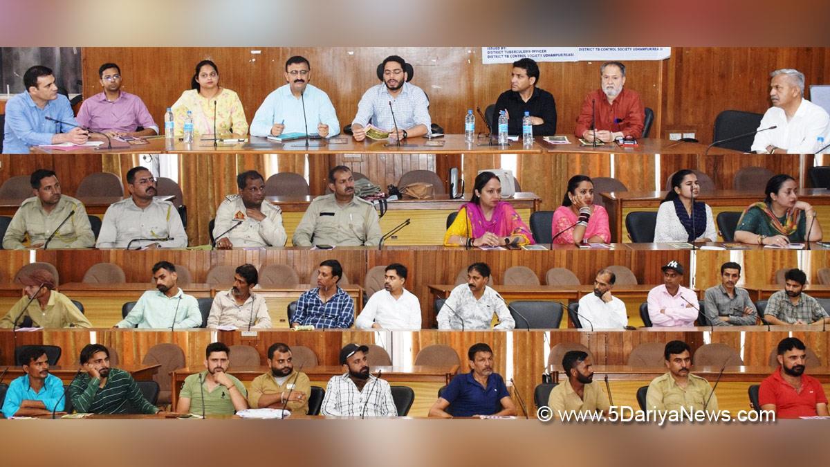 Udhampur, DDC Udhampur, District Development Commissioner Udhampur, Sachin Kumar Vaishay, Sachin Kumar Vaishya, Kashmir, Jammu And Kashmir, Jammu & Kashmir, District Administration Udhampur, Joginder Singh Jasrotia, Rafiq Ahmed Jaral, Shishir Gupta