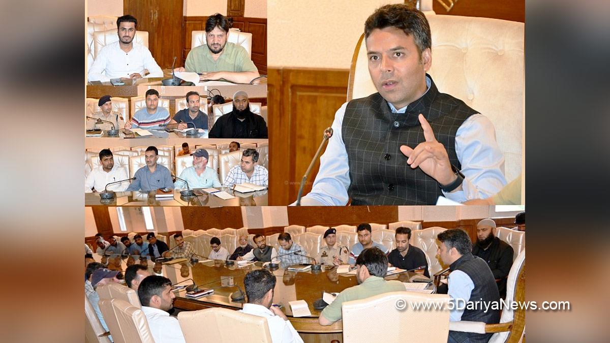 Kulgam, Deputy Commissioner Kulgam, Dr. Bilal Mohi-Ud-Din Bhat, Kashmir, Jammu And Kashmir, Jammu & Kashmir, District Administration Kulgam, Jal Shakti