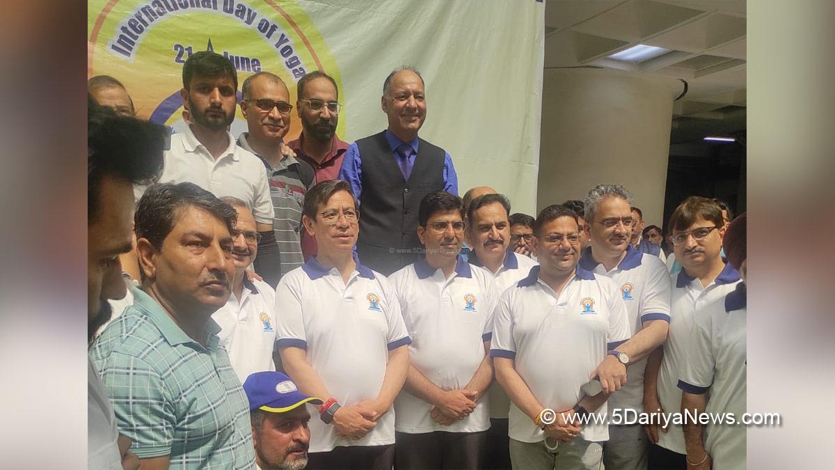 International Yoga Day, Yoga Day, International Yoga Day 2023, Judiciary, N. Kotiswar Singh, Kashmir, Jammu And Kashmir, Jammu & Kashmir