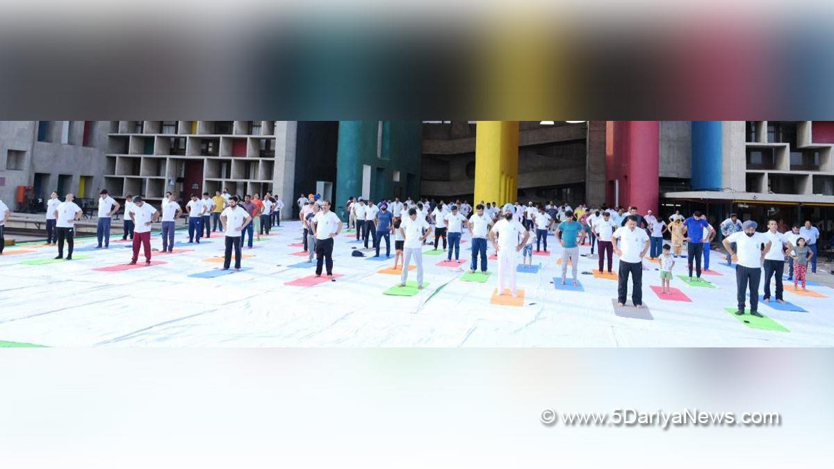 Judiciary, Ravi Shanker Jha, Chief Justice, Punjab and Haryana High Court Chandigarh, Punjab & Haryana High Court, Chandigarh, International Yoga Day