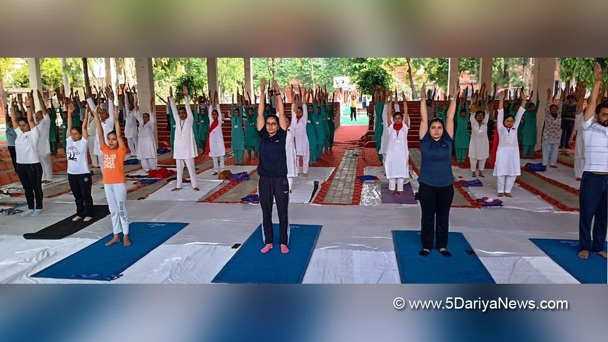 DC Ropar, Preeti Yadav, Deputy Commissioner Ropar, Rupnagar, Ropar, International Yoga Day