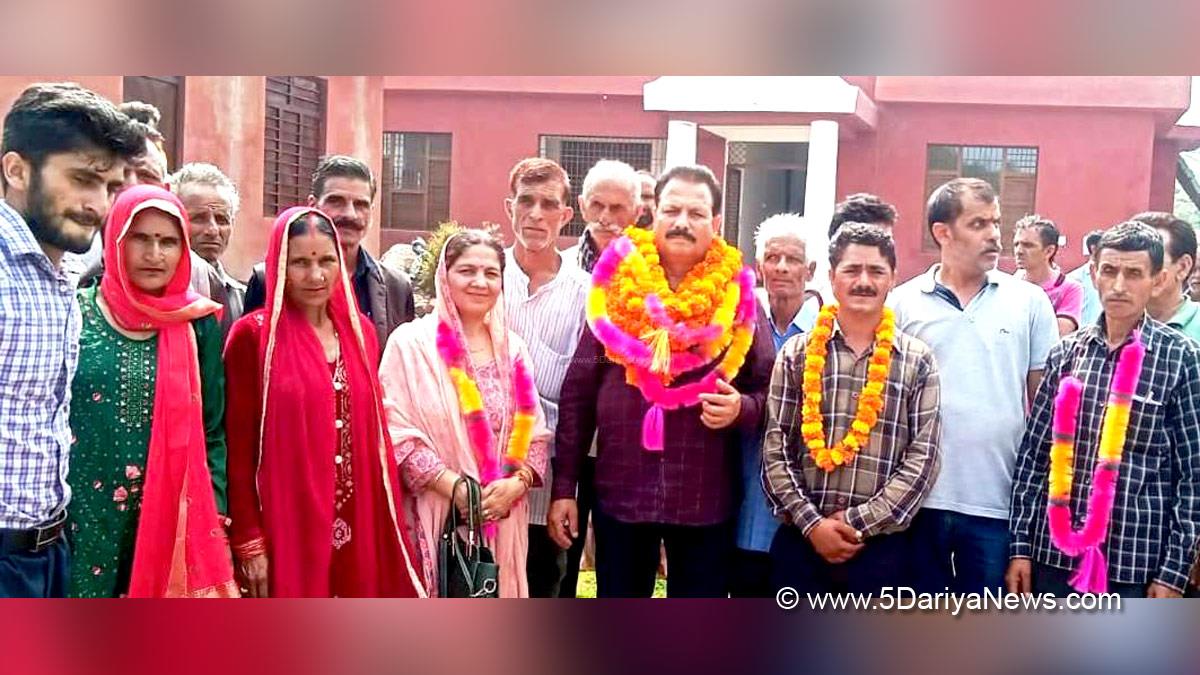 Udhampur, Chairman, District Development Council, Lal Chand, Kashmir, Jammu And Kashmir, Jammu & Kashmir, District Administration Udhampur, Jal Jeevan Mission, Block Narsoo