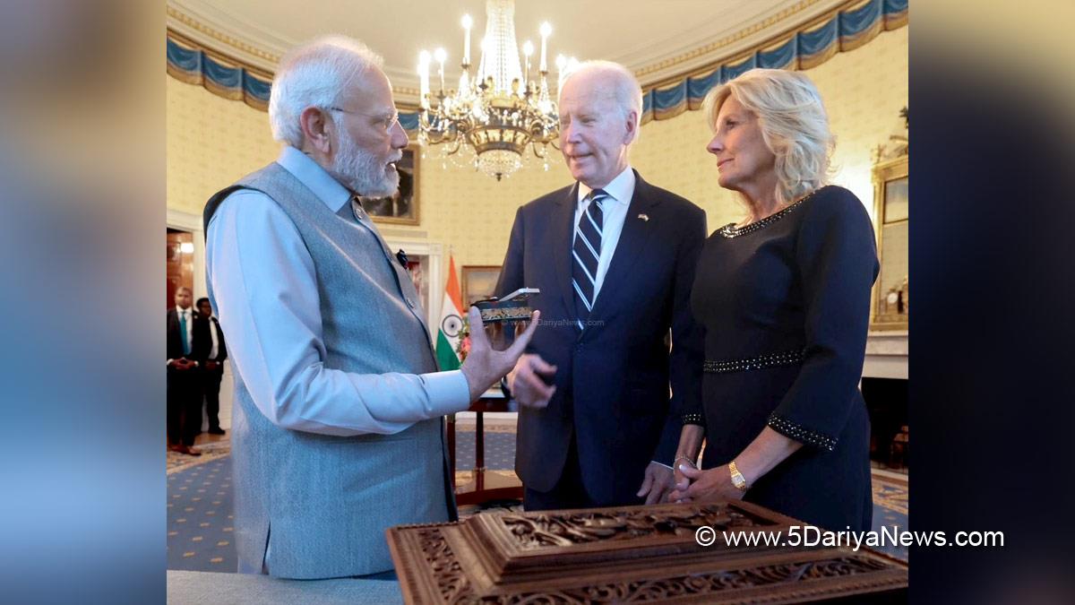 Narendra Modi, Modi, BJP, Bharatiya Janata Party, Prime Minister of India, Prime Minister, Narendra Damodardas Modi, Joe Biden, Washington, International Leader, US President, United States, White House, New York, America, First Lady Jill Biden 