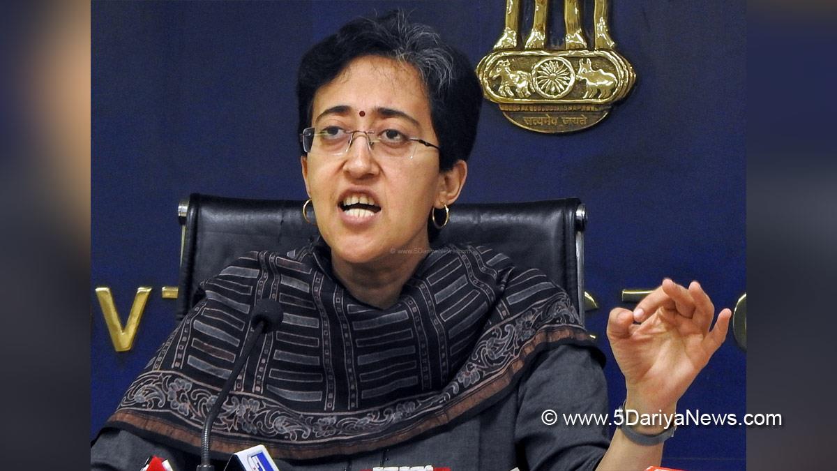 Atishi, Delhi Public Works Department PWD Minister Atishi, Aam Aadmi Party, AAP
