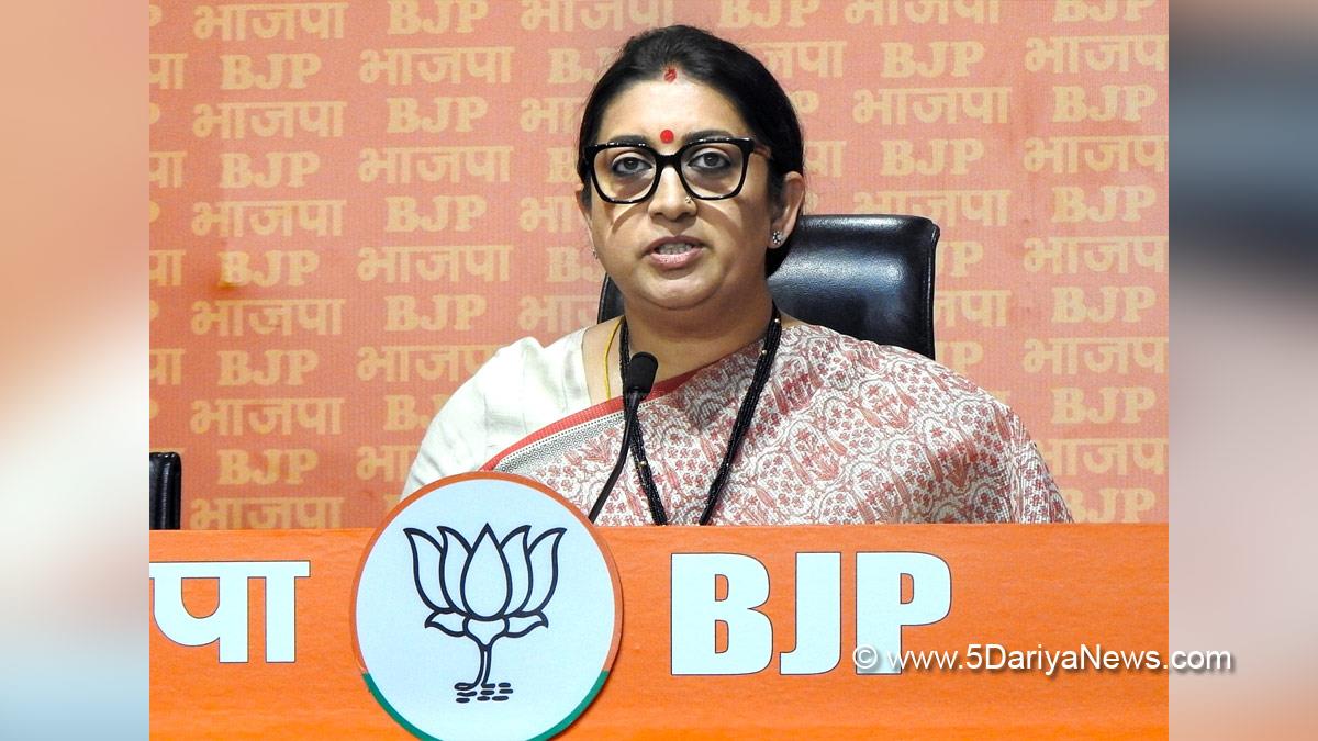  Smriti Irani, Smriti Zubin Irani, BJP, Bharatiya Janata Party