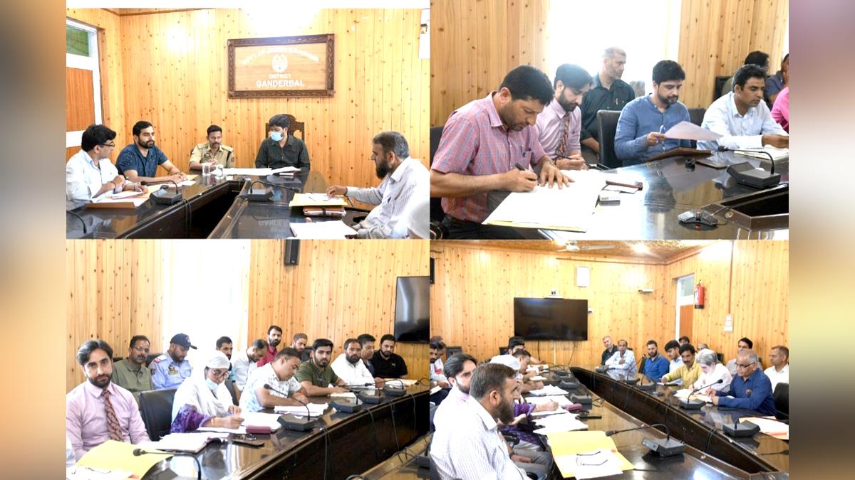 Ganderbal, Deputy Commissioner Ganderbal, Shyambir, Kashmir, Jammu And Kashmir, Jammu & Kashmir, District Administration Ganderbal, NARCO, Additional Deputy Commissioner, Mehraj ud Din Shah, Nikhil Borkar