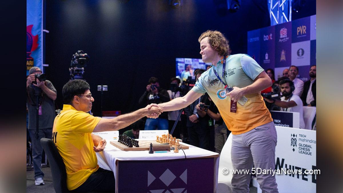 Sports News, Global Chess League, Vishy Anand, Magnus Carlsen