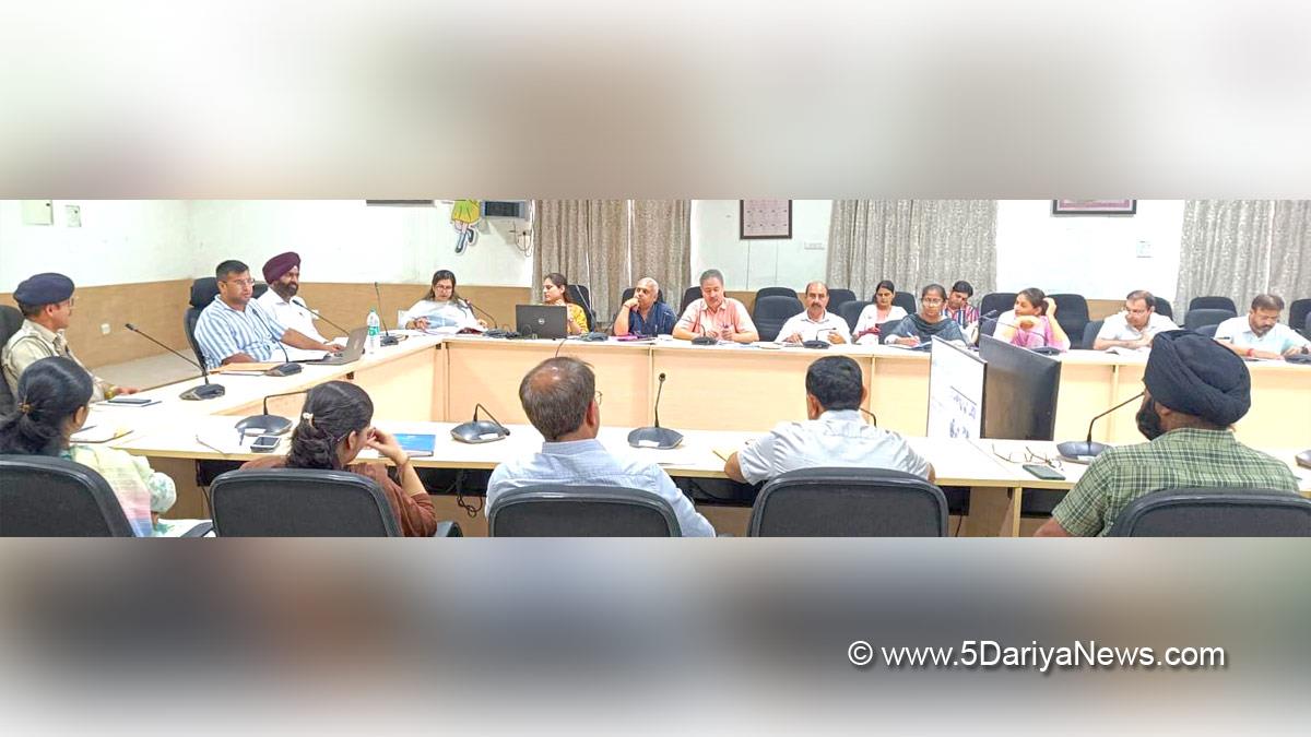 District Level Coordination Committee, DLCC, National Tobacco Control program, NTCP, Samba, Deputy Commissioner Samba, Abhishek Sharma, Kashmir, Jammu And Kashmir, Jammu & Kashmir, District Administration Samba