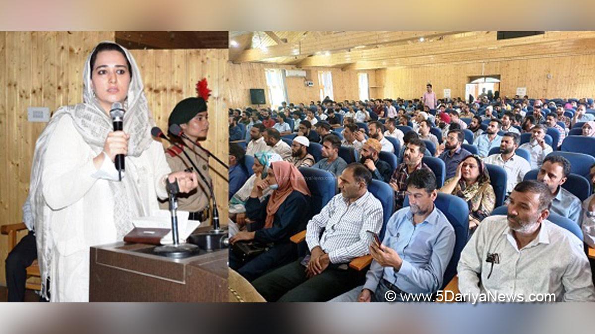 Baramulla, DDC Baramulla, Deputy Commissioner Baramulla, Dr. Syed Sehrish Asgar, Kashmir, Jammu And Kashmir, Jammu & Kashmir, District Administration Baramulla, International Day against Drug Abuse, International Day against Drug Abuse and Illicit Trafficking, Anti Drug Mission, Nasha Mukht Abhiyan