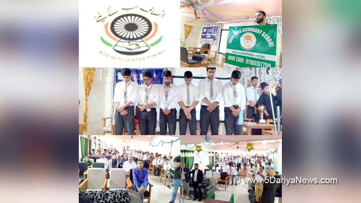 Bandipora, DLSA Bandipora, Kashmir, Jammu And Kashmir, Jammu & Kashmir, District Administration Bandipora,International Day against Drug Abuse, International Day against Drug Abuse and Illicit Trafficking, Anti Drug Mission, Nasha Mukht Abhiyan