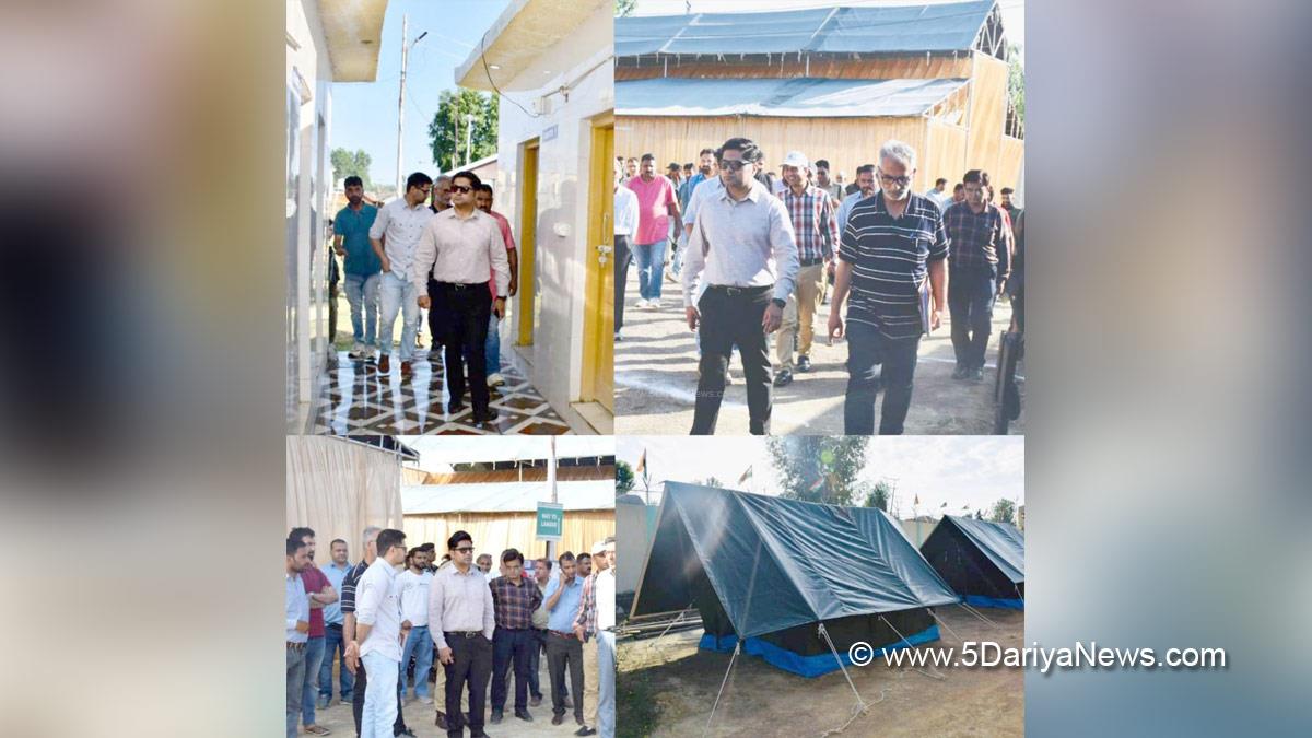 Bandipora, Deputy Commissioner Bandipora, Dr. Owais Ahmad, Kashmir, Jammu And Kashmir, Jammu & Kashmir, District Administration Bandipora, Shri Amarnath Ji Yatra, Shri Amarnathji Yatra 2023, Amarnathji Yatra, Amarnathji Yatra 2023, Shri Amarnath Ji Pilgrimage, Shri Amarnathji Shrine Board, SASB, SANJY-2023