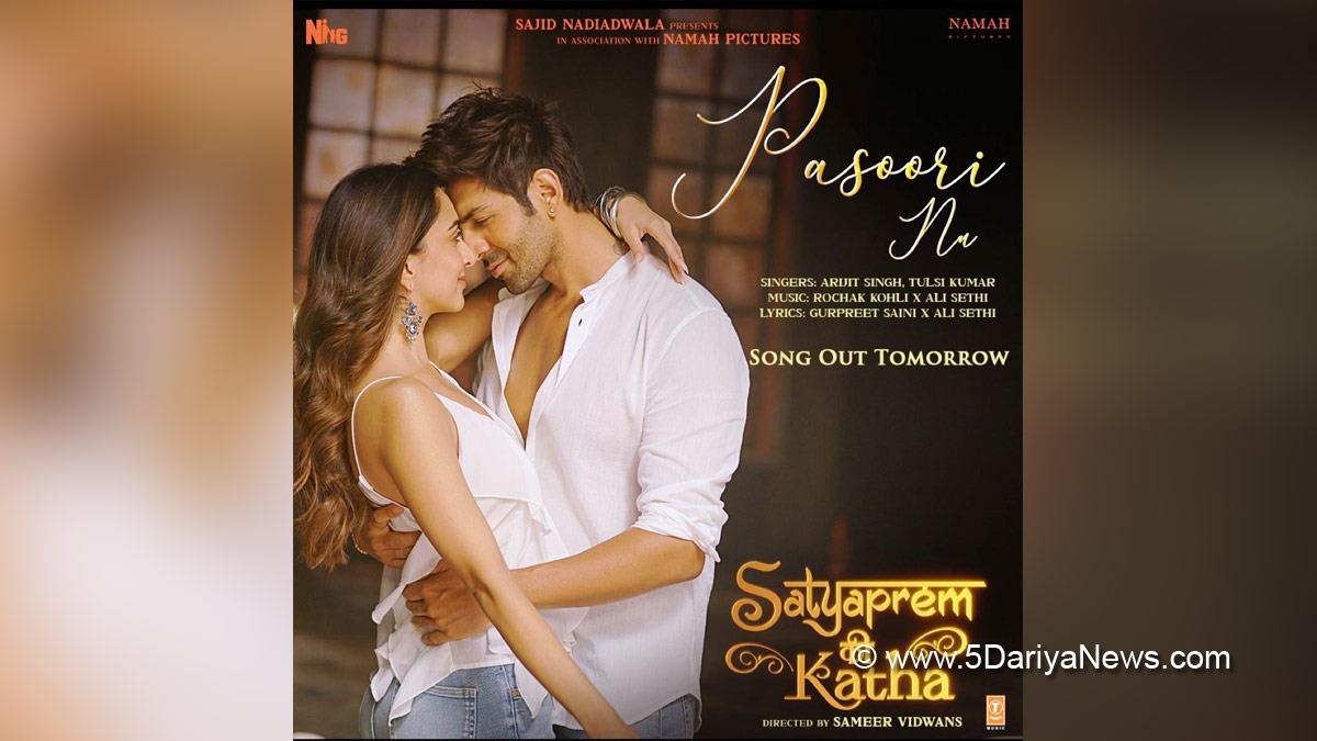 Kartik Aaryan, Bollywood, Entertainment, Mumbai, Actor, Cinema, Hindi Films, Movie, Mumbai News, Actress, Kiara Advani, Music, Satyaprem Ki Katha, Pasoori Nu