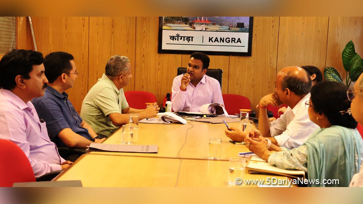 Himachal Admin, Dr. Nipun Jindal, Deputy Commissioner, DC, Deputy Commissioner Kangra, Himachal Pradesh