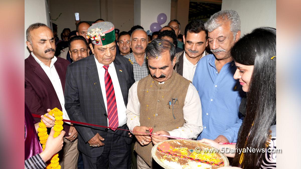 Sukhvinder Singh Sukhu, Himachal Pradesh, Himachal, Congress, Indian National Congress, Himachal Congress, Shimla, Chief Minister of Himachal Pradesh, State Allied & Healthcare Council, SAHC