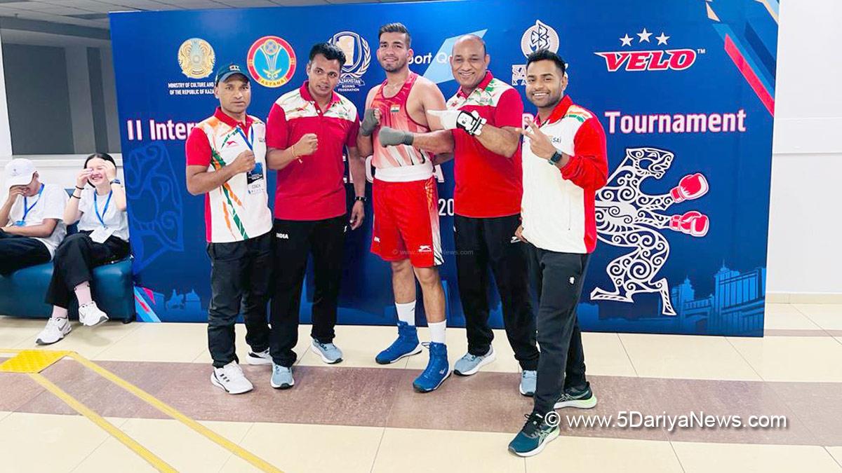 Sports News, Boxing, Boxer, Indian boxer Sumit, 2nd Elorda Cup