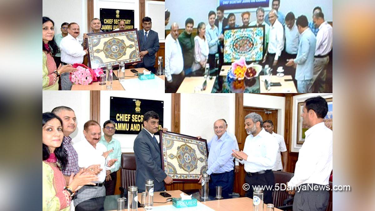 Arun Kumar Mehta, Dr. Arun Kumar Mehta, Kashmir, Jammu And Kashmir, Jammu & Kashmir, Chief Secretary Kashmir, Dr Asgar Hassan Samoon