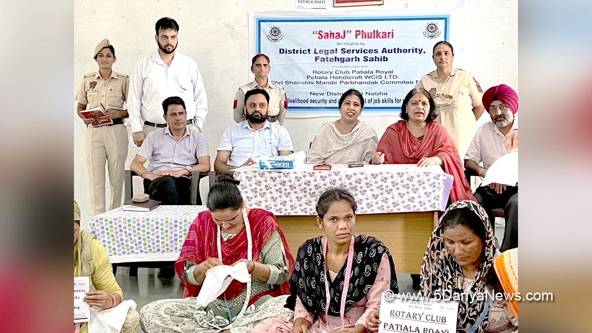 Punjab Admin, SahaJ Phulkaari, Fatehgarh Sahib, Punjab Legal Services Authority, PULSA, Manjinder Singh, Member Secretary Punjab State, Arun Gupta