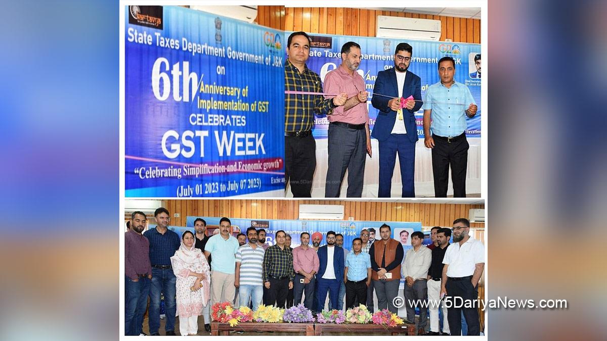 JK Admin, Srinagar, Shakeel Maqbool, Kashmir, Jammu And Kashmir, Jammu & Kashmir, District Administration Srinagar, Farooq Ahmad Baba, Shahnawaz Shah, Goods and Services Tax, GST