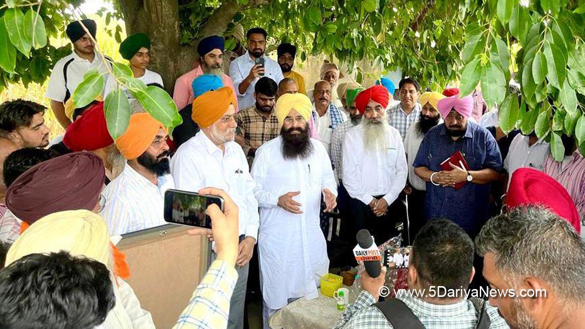 Gurmeet Khudian, Agriculture Minister Gurmeet Singh Khudian, AAP, Aam Aadmi Party, Aam Aadmi Party Punjab, AAP Punjab, Narangwal, Kotli, Ludhiana