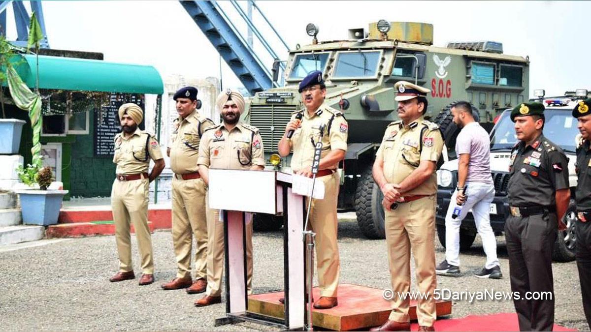 Punjab Police, Police, Arpit Shukla, Shri Amarnath Ji Yatra, Shri Amarnathji Yatra 2023, Amarnathji Yatra, Amarnathji Yatra 2023, Shri Amarnath Ji Pilgrimage, Shri Amarnathji Shrine Board, SASB, SANJY-2023, Pathankot