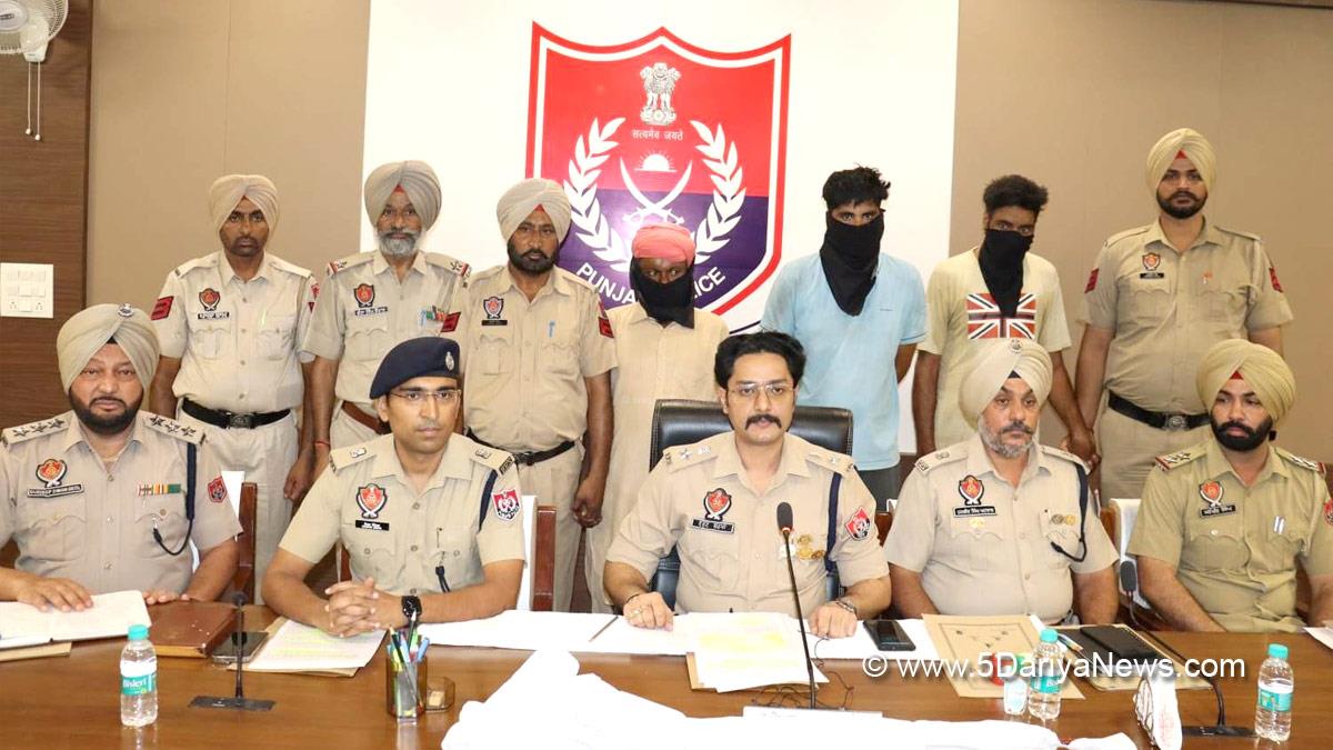 Crime News Punjab, Punjab Police, Police, Crime News, Patiala  Police, Patiala, SSP Varun Sharma 