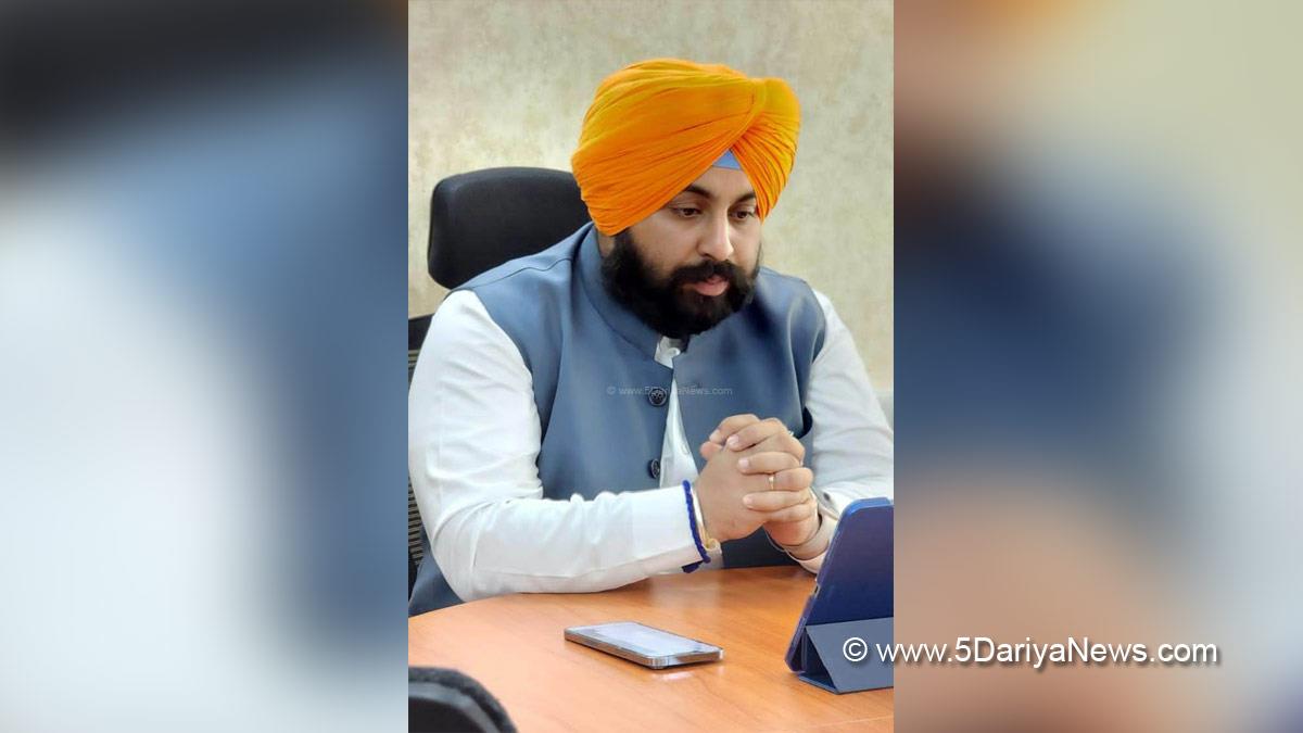 Harjot Singh Bains, AAP, Aam Aadmi Party, Aam Aadmi Party Punjab, AAP Punjab, Government of Punjab, Punjab Government