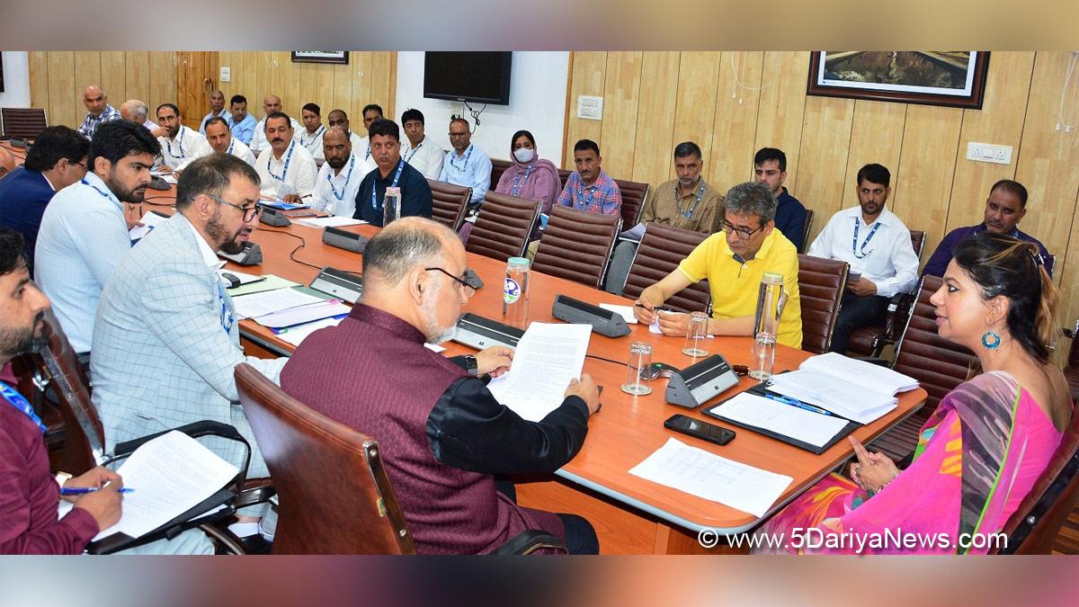 Yasha Mudgal, Secretary Cooperatives, Kashmir, Jammu And Kashmir, Jammu & Kashmir