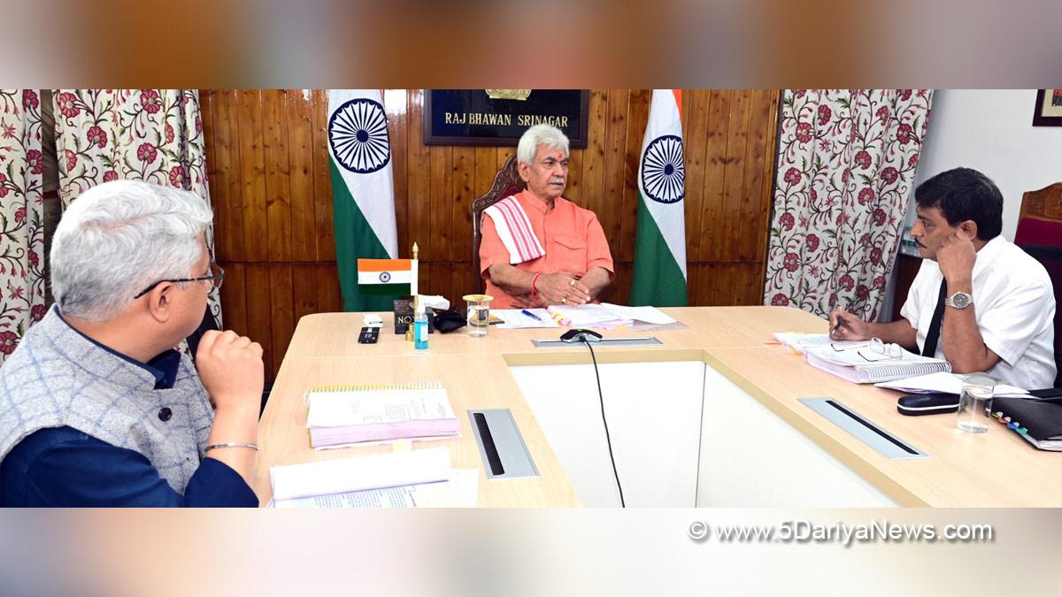 Manoj Sinha, Lieutenant Governor J&K, Raj Bhavan, Jammu, Srinagar, Kashmir, Jammu And Kashmir, Jammu & Kashmir, Administrative Council