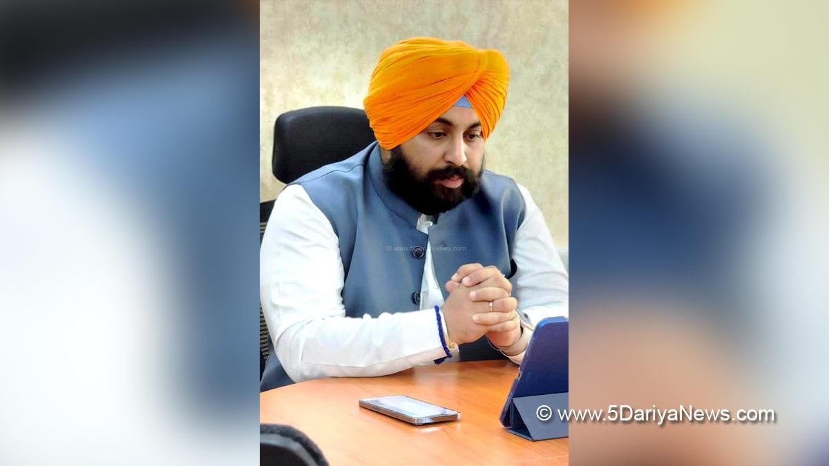 Harjot Singh Bains, AAP, Aam Aadmi Party, Aam Aadmi Party Punjab, AAP Punjab, Government of Punjab, Punjab Government