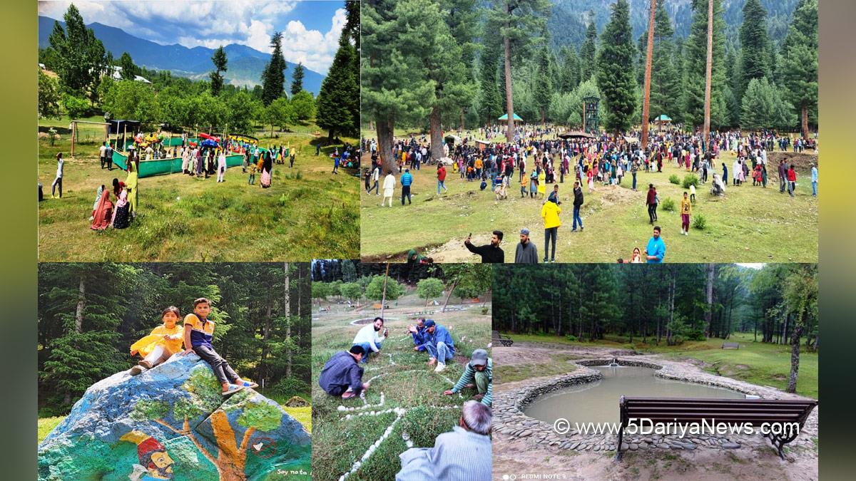 Tourist Places of Kashmir, Tourism, Kashmir, Jammu And Kashmir, Jammu & Kashmir, Kashmir Valley, Kupwara, Pulwama, Green India Mission, NAGRIWARI, KAIRWAN, SATBARAN, CAMPA