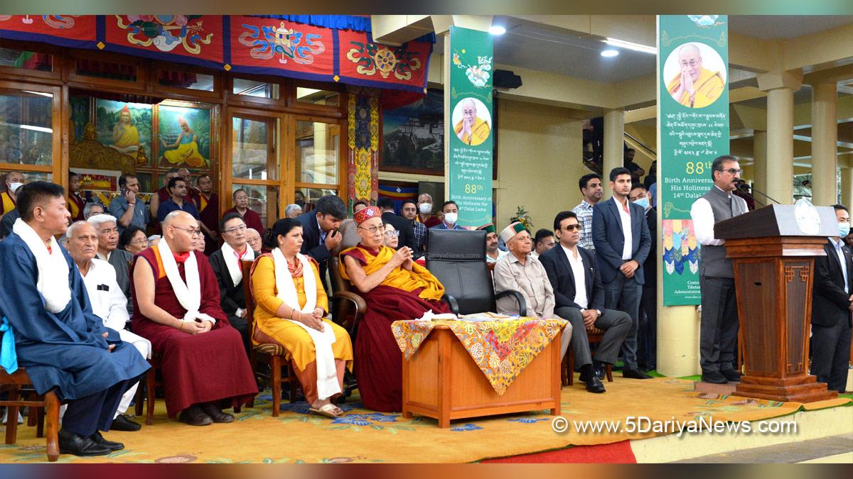 Sukhvinder Singh Sukhu, Himachal Pradesh, Himachal, Congress, Indian National Congress, Himachal Congress, Shimla, Chief Minister of Himachal Pradesh, Dalai Lama, Dharamsala, Tibetan Spiritual Leader, Dalai Lama News, Dalai Lama Latest News