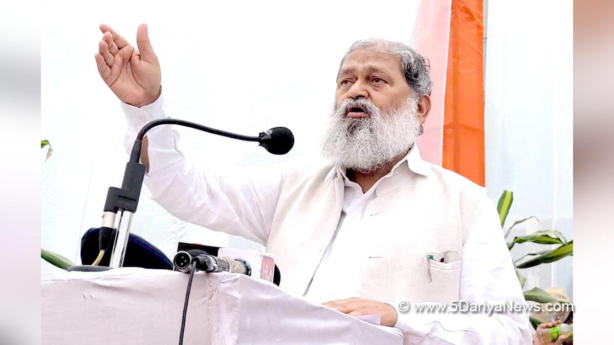Anil Vij, Haryana, Ambala, Bharatiya Janata Party, BJP, BJP Haryana