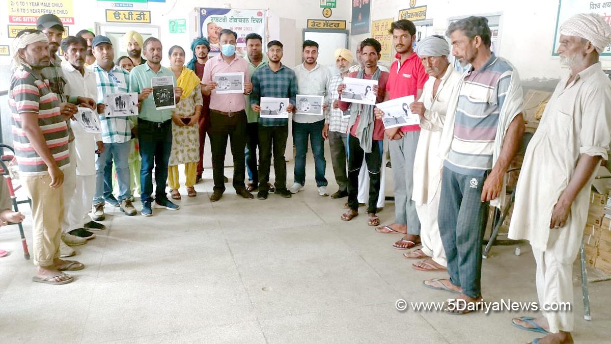 Health, Dr. Naveen Mittal, Fazilka, Zoonotic, World Zoonoses Day