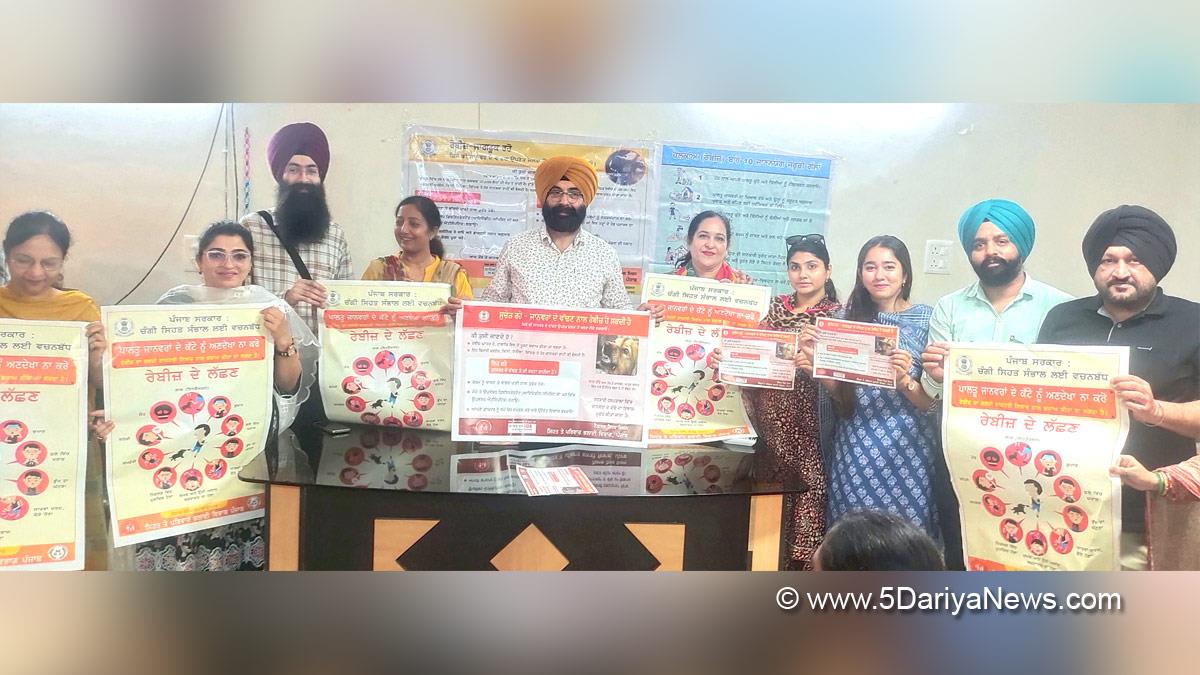 Health, Civil Surgeon Dr Gurpreet Singh Rai, World Zoonoses Day, Tarn Tarn