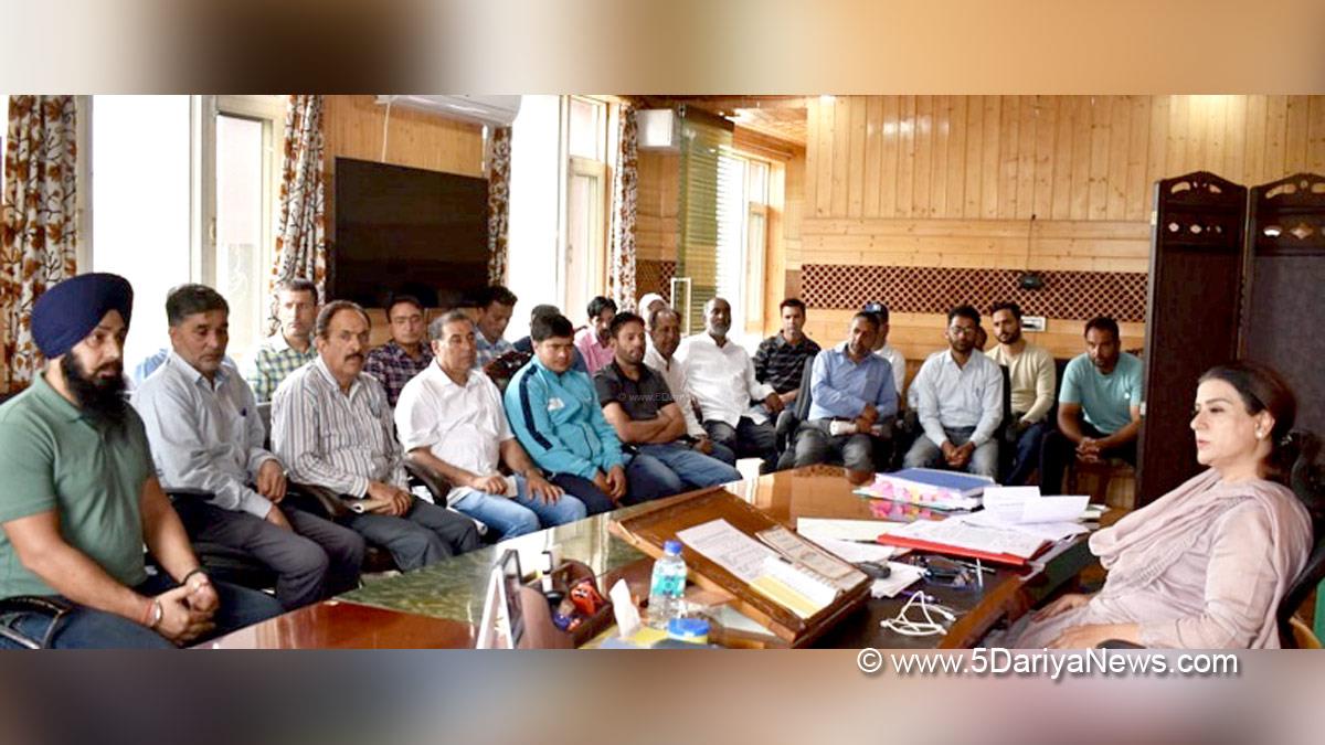 Nuzhat Gul, Nuzhat Gull, Secretary Sports Council, Kashmir, Jammu And Kashmir, Jammu & Kashmir, Srinagar, Jammu