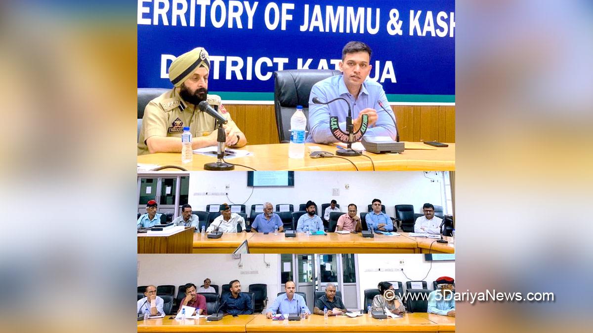 Kathua, DDC Kathua, District Development Commissioner Kathua, Rakesh Minhas, Kashmir, Jammu And Kashmir, Jammu & Kashmir, District Administration Kathua, Zila Sainik Welfare Board